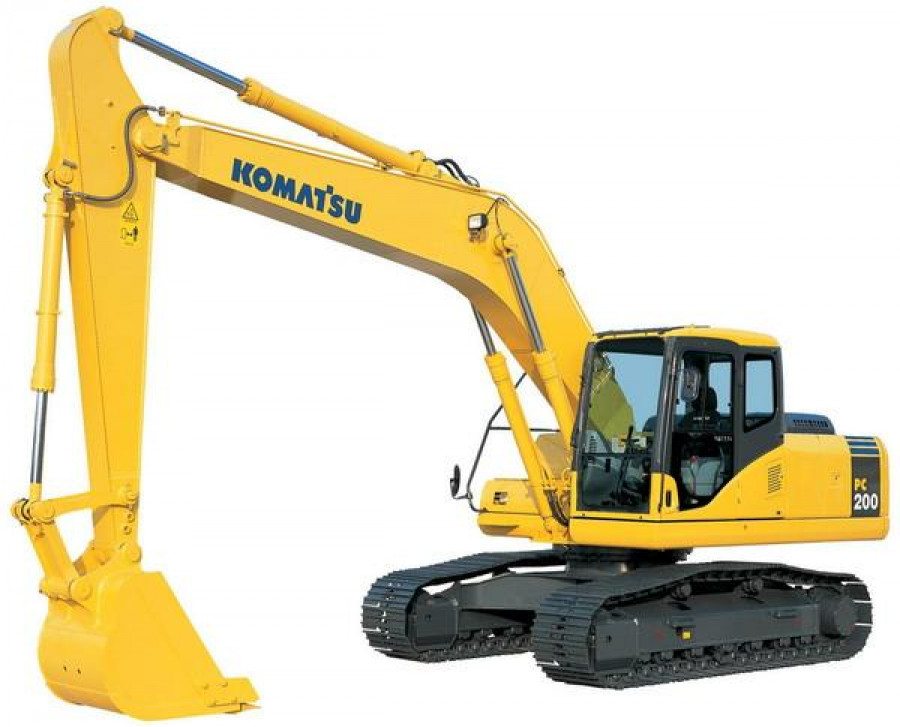 Экскаватор  KOMATSU PC-200-8 LC Ковш-1,2 м3  - планировочный ковш
